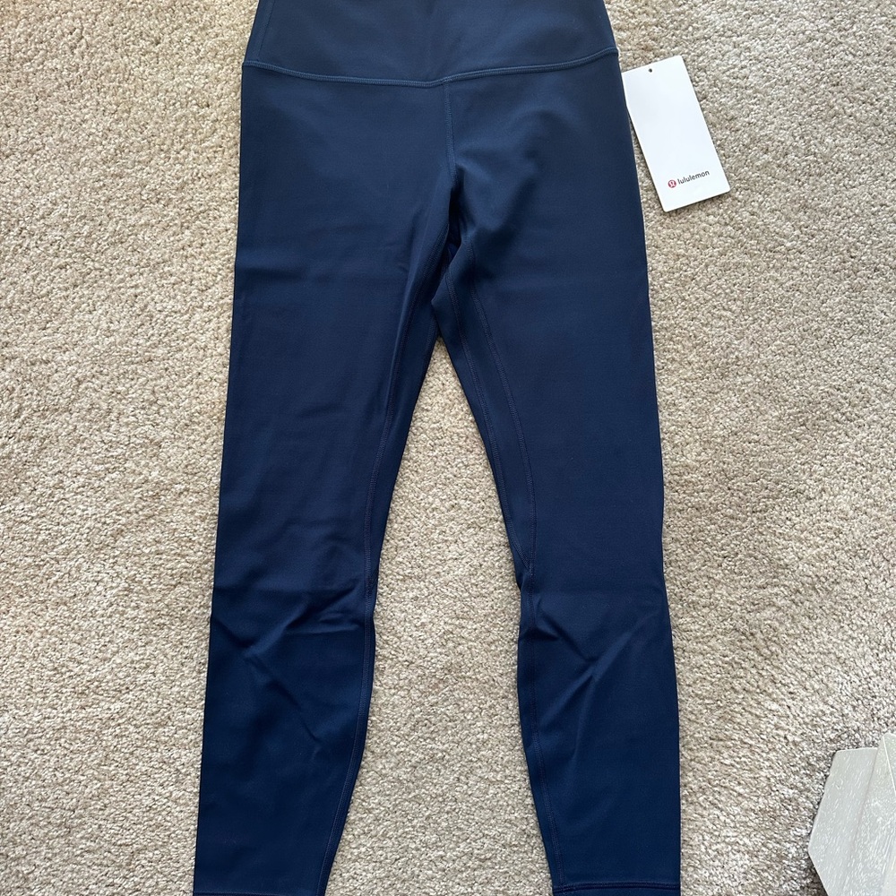 NWT Lululemon “Align” Navy High-Rise Leggings